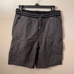 Grey wonder nation shorts with drawstring